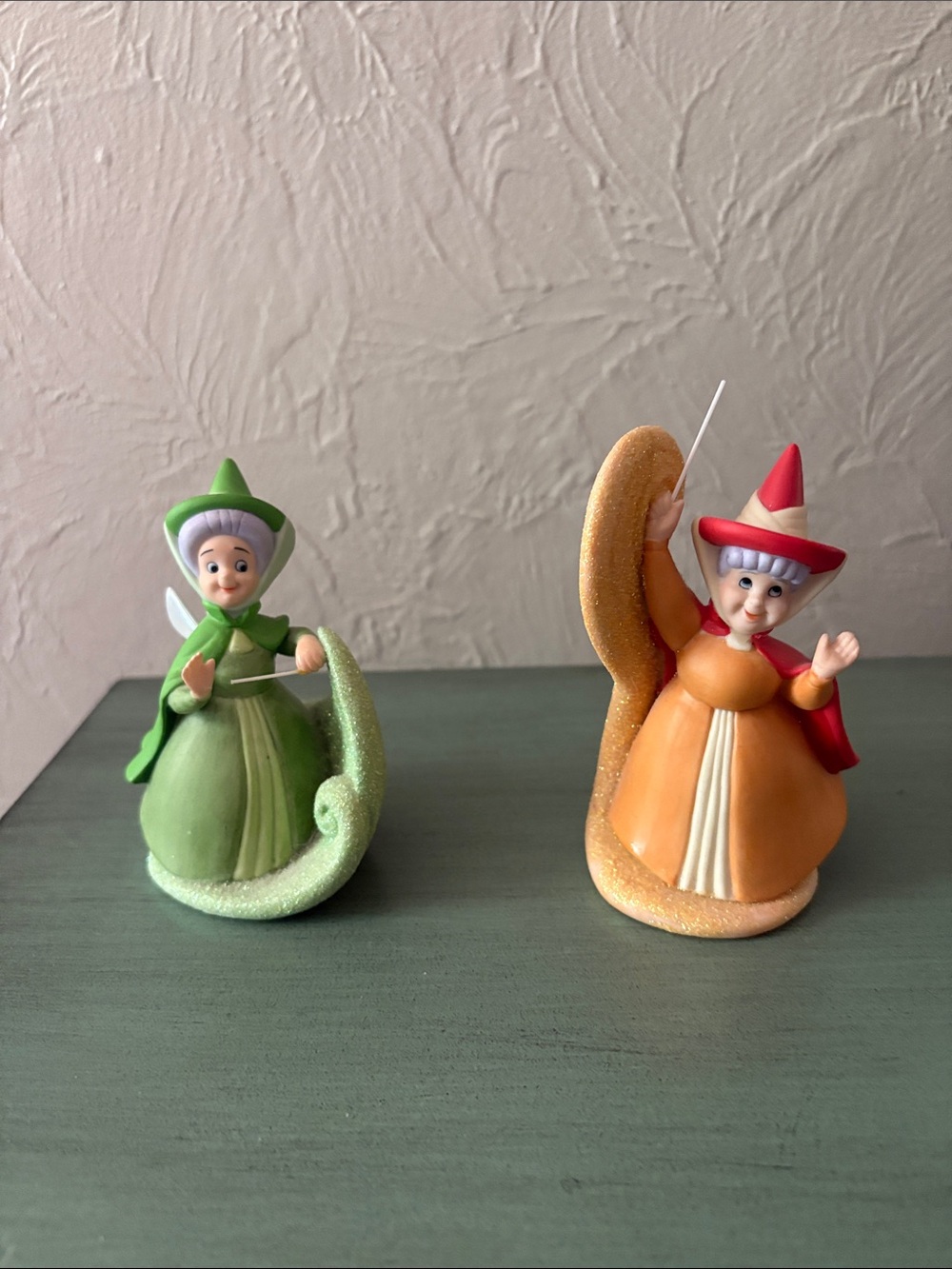 Disney Vintage 90s Fairy Godmother figurines